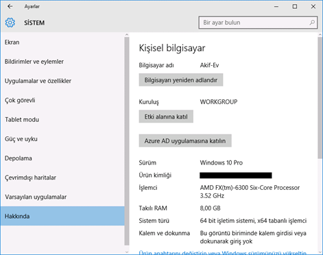 Azure AD Kurulumu ve Konfigurasyonu, Akif Polat