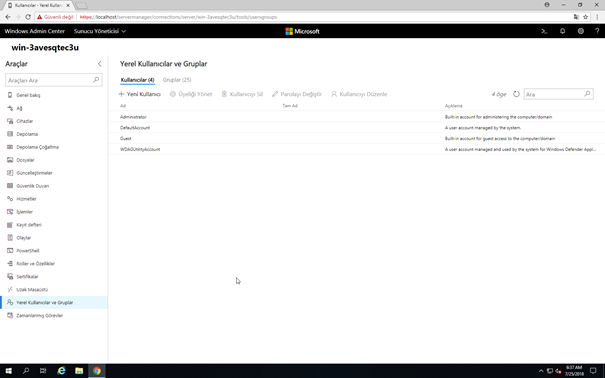 Server 2019 Technical Preview & Admin Center Kurulumu, Akif Polat