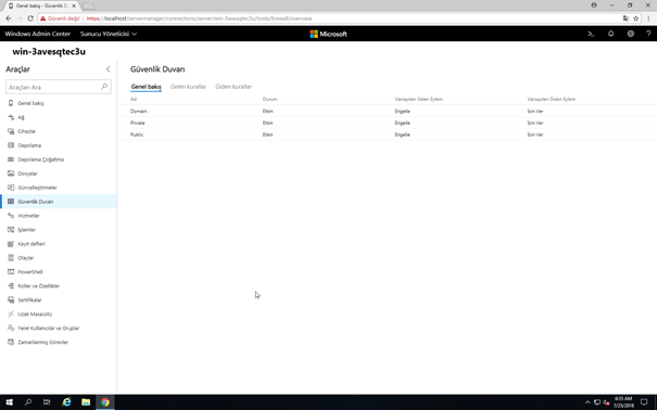 Server 2019 Technical Preview & Admin Center Kurulumu, Akif Polat